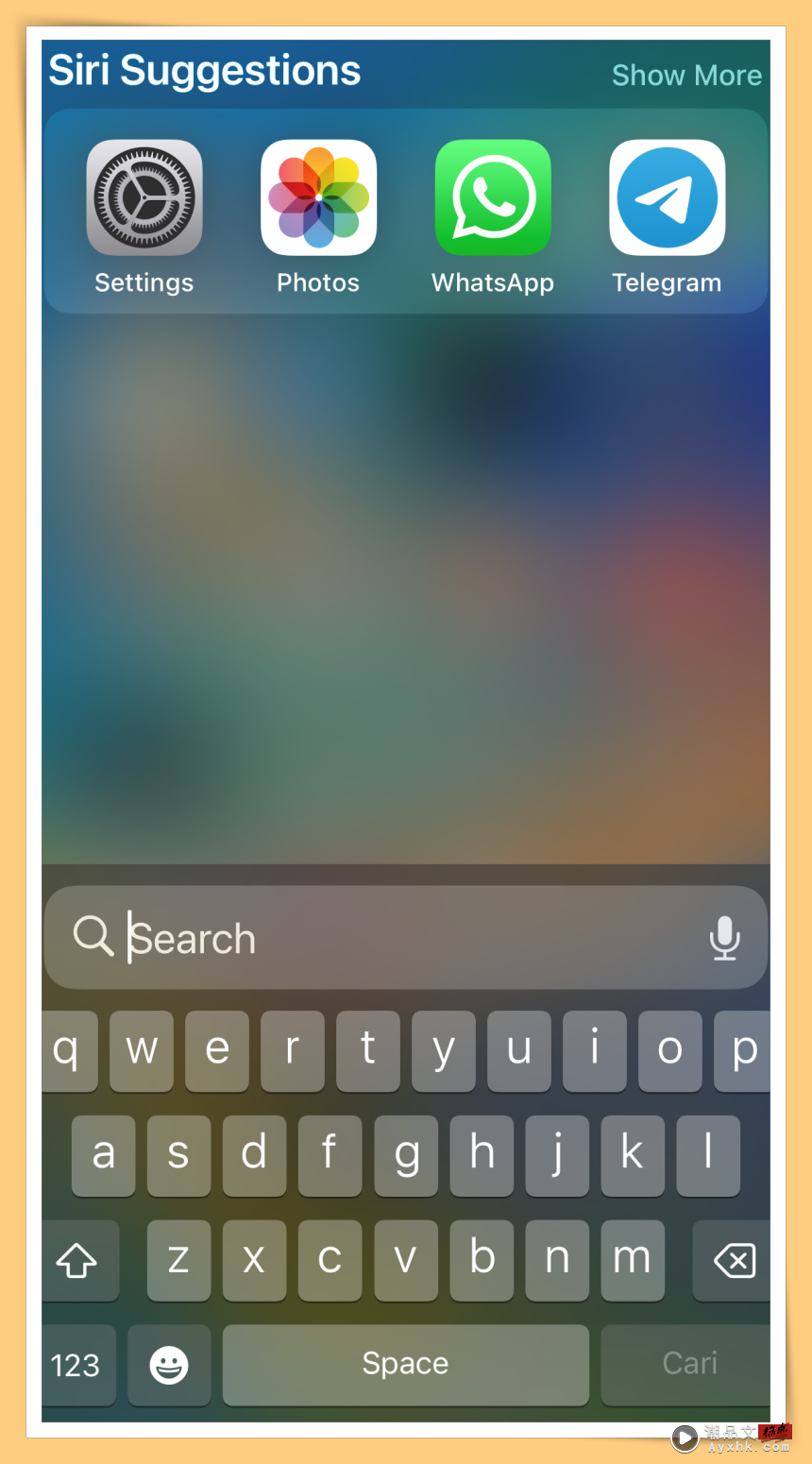 Tips I 不喜欢 iOS 16 的主屏幕Search？教你3个步骤把它秒速隐藏起来！ 更多热点 图3张